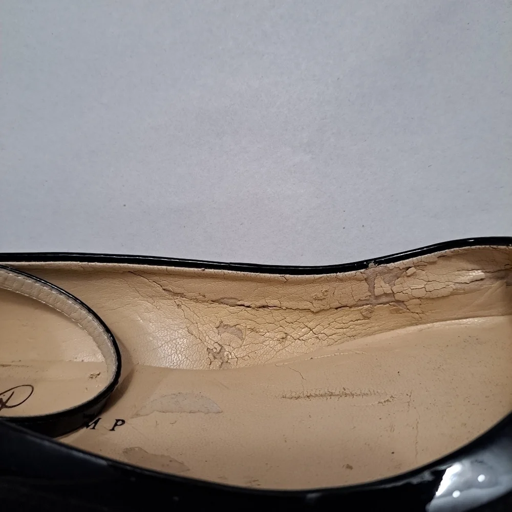 Ivanka Trump Luana Black Patent Leather Shoe    Size 9M